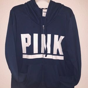 PINK Zip Up Hoodie